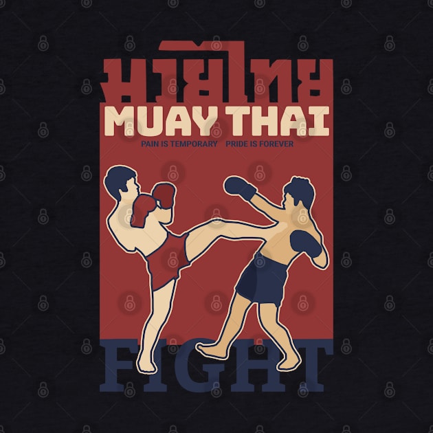 Vintage Muay Thai by KewaleeTee